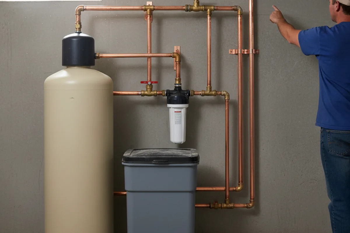Whole-house water treatment system installed in Eagle Lake